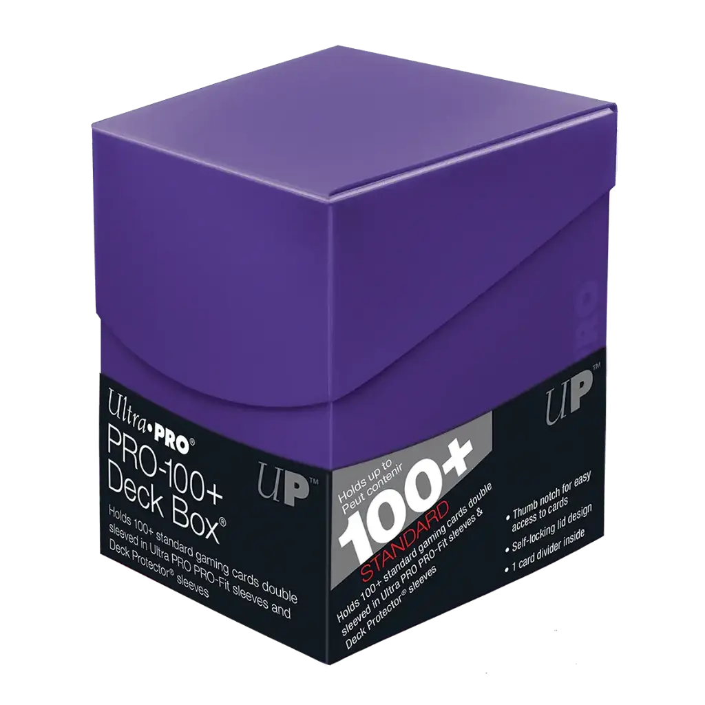 Ultra PRO : Deck Box Eclipse PRO 100+ Royal Purple Violet