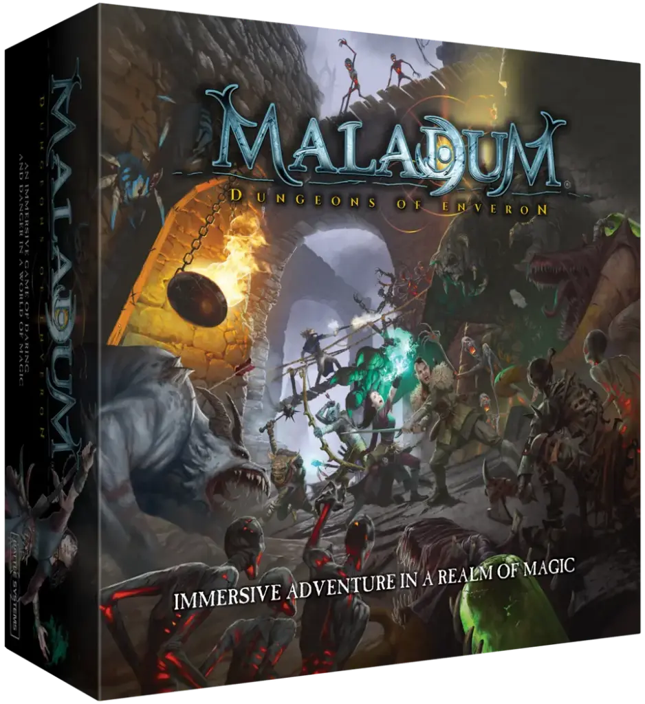 Maladum Dungeons of Enveron - Boîte de base