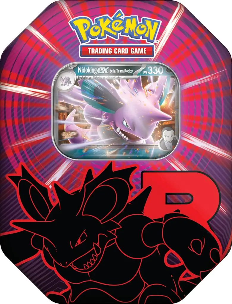 Pokemon : Pokebox Team Rocket : Nidoking-ex de la Team Rocket