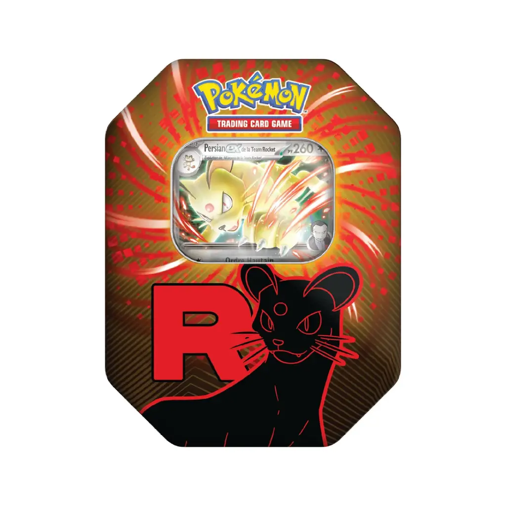 Pokemon : Pokebox Team Rocket : Persian-ex de la Team Rocket