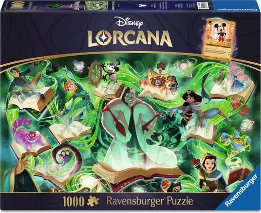 Puzzle Lorcana 1000 pièces : Emeraude