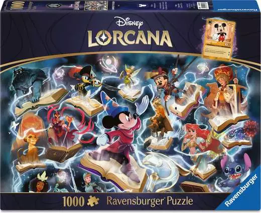Puzzle Lorcana 1000 pièces : Acier
