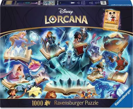 Puzzle Lorcana 1000 pièces : Saphir