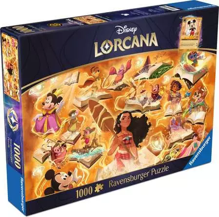 Puzzle Lorcana 1000 pièces : Ambre
