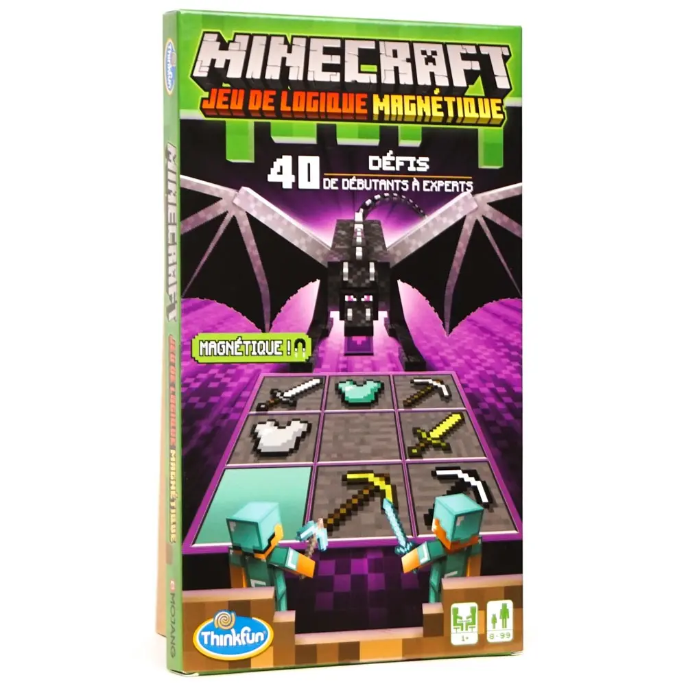 Minecraft magnétique - 40 défis logiques