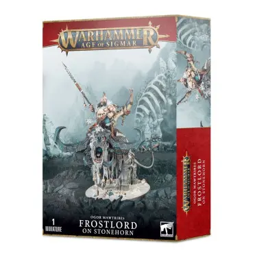 Mawtribes : Tyran Du Givre Sur Mastauroc (Frostlord on Stonehorn)