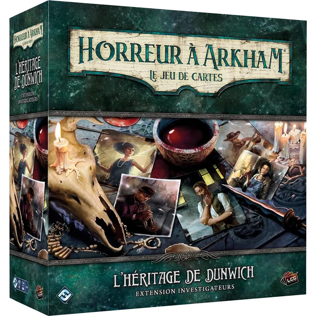 Arkham JCE : L'héritage de Dunwich Jeu de cartes (Investigateurs)