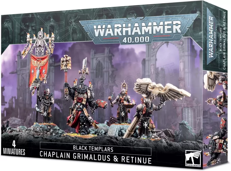 B/T : Chapelain Grimaldus et sa suite