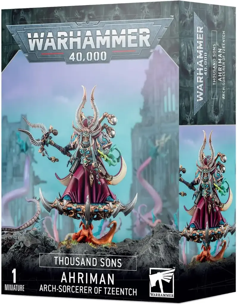 40K : Thousand Sons : Ahriman Archi-sorcier de Tzeentch