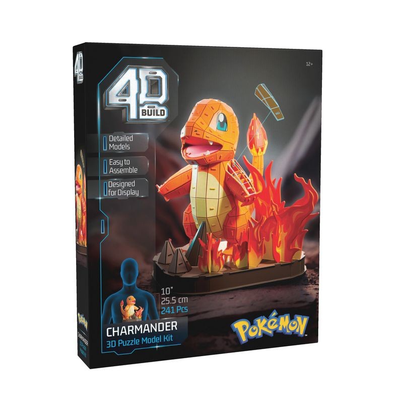 Pokemon 4D Build : Salameche 3D Puzzle Model Kit