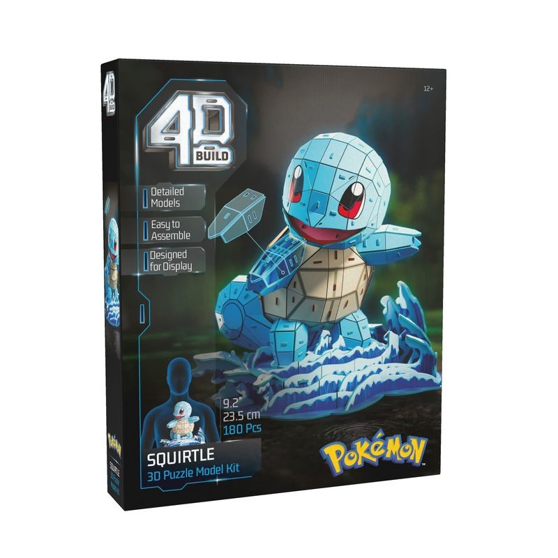 Pokemon 4D Build : Carapuce 3D Puzzle Model Kit