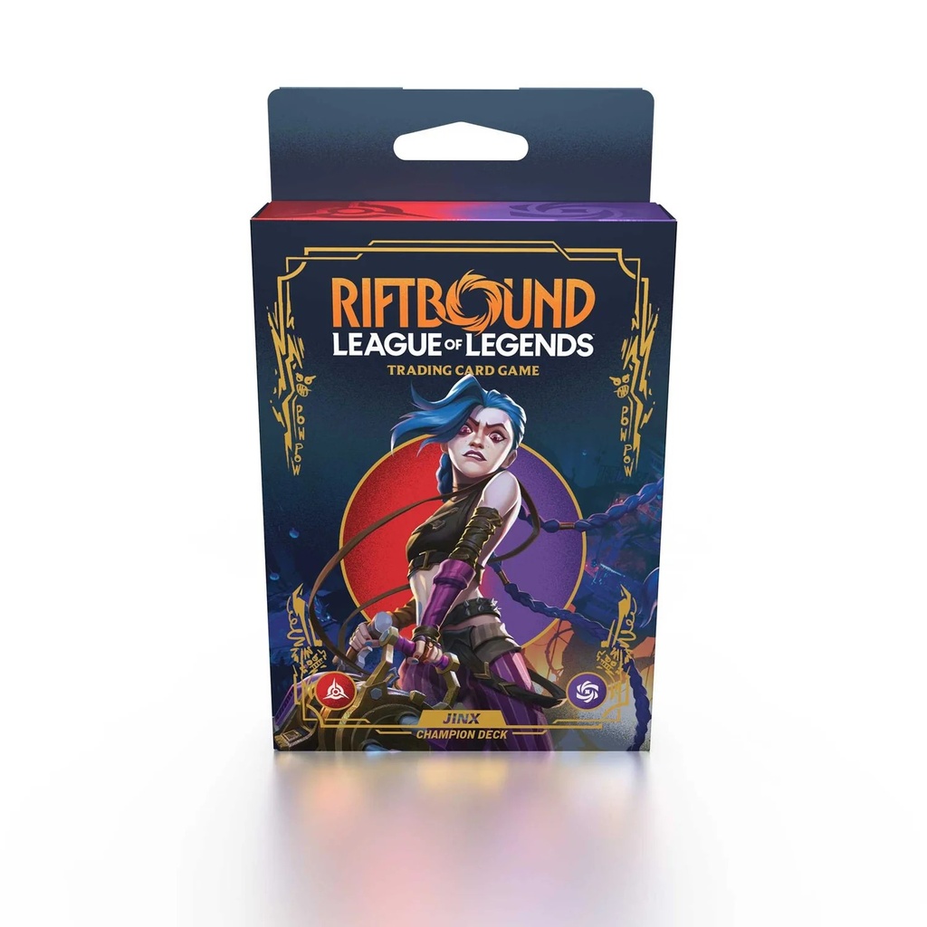 Deck Champion Jinx Riftbound LOL : Set 1 - Origins EN