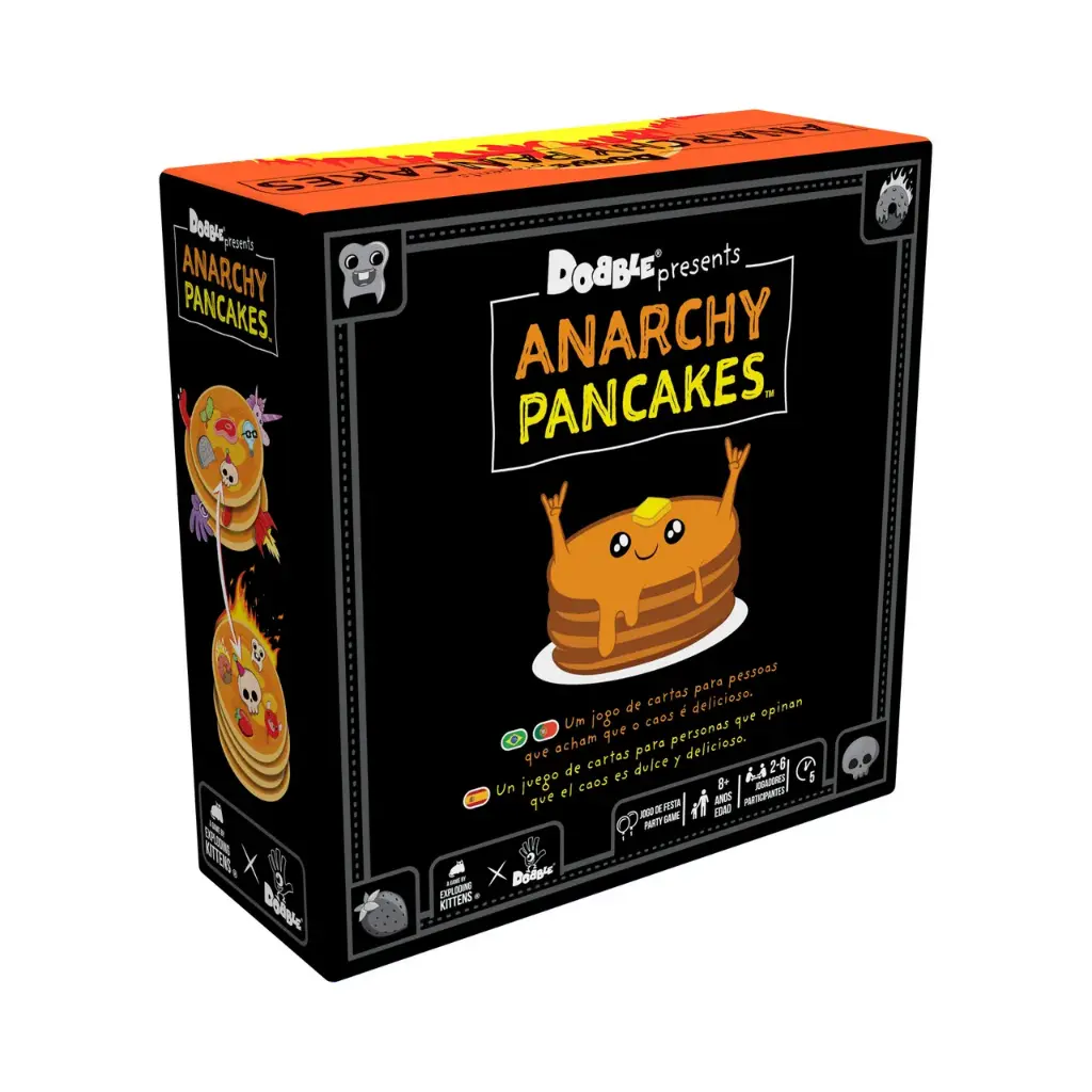 [Dobble : Anarchy Pancakes (Clutch Box) DE/FR/NL] Dobble : Anarchy Pancakes (Clutch Box)