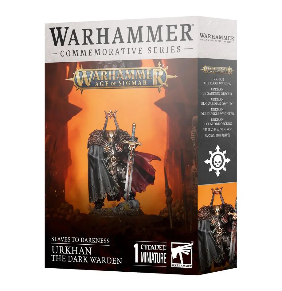 Warhammer AOS : Slaves to Darkness - Urkhan the dark guardian