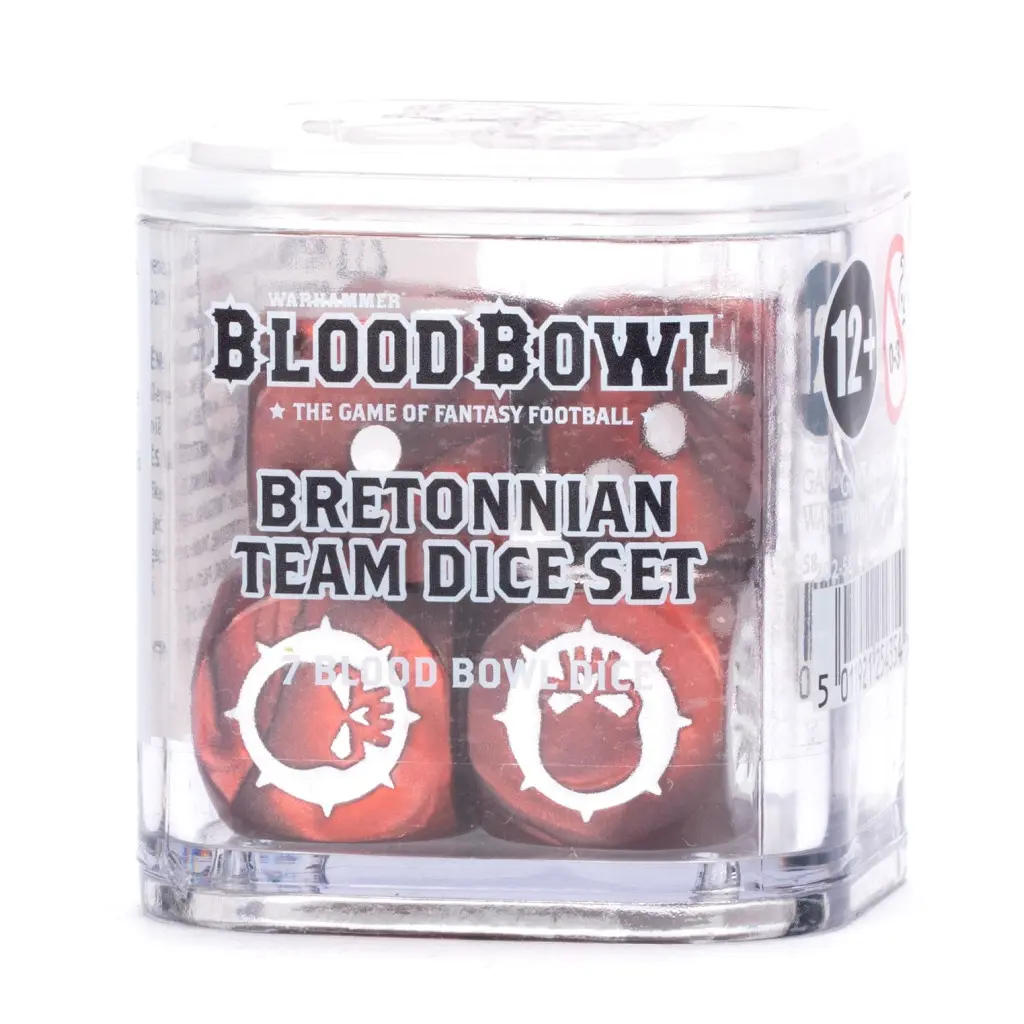 Blood Bowl : Bretonnian Team Dice Set