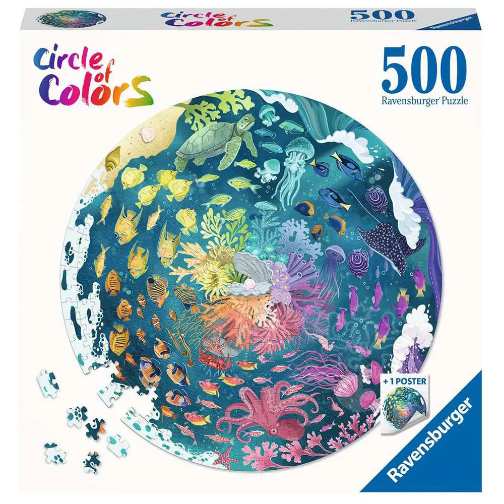 Puzzle 500 pièces Circle Of Colors : Océan