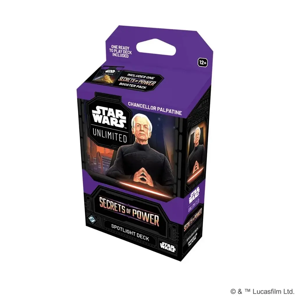SW Unlimited : Secrets du Pouvoir Deck de démarrage - Palpatine