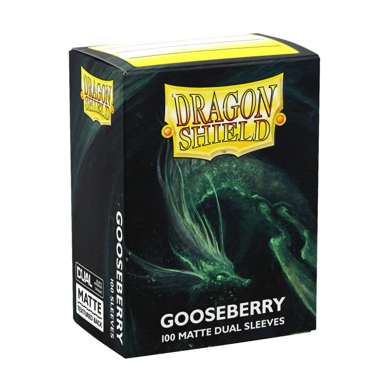 Dragon Shield - Standard Sleeves - Dual Matte :  Gooseberry (x100) 