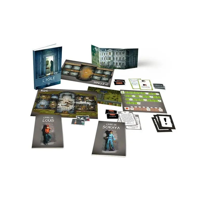 L'Asile - Livre Jeu