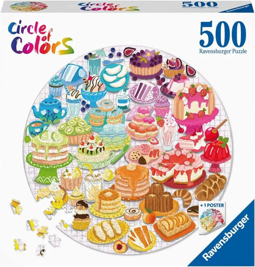 Puzzle 500 pièces Circle Of Life : Desserts