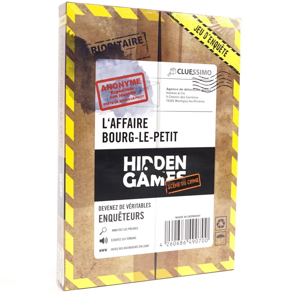 Hidden Games n°1 - L'Affaire Bourg-Le-Petit