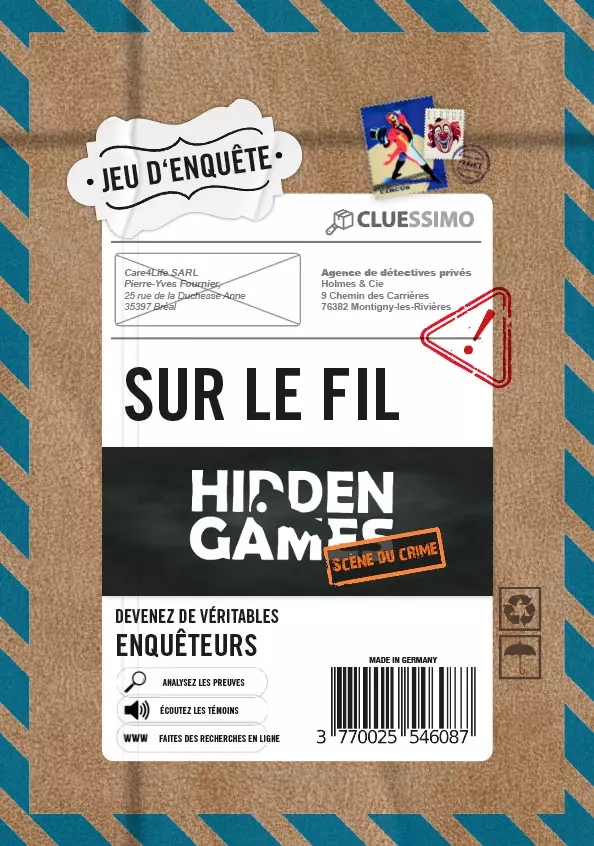 Hidden Games n°4 - Sur le Fil
