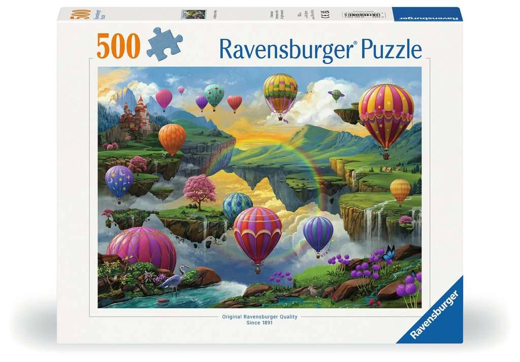 Puzzle 500 pièces : La Vallée des Montgolfières