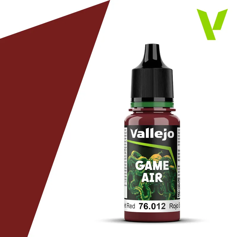 Vallejo - Game Air : Scarlet Red 76.012