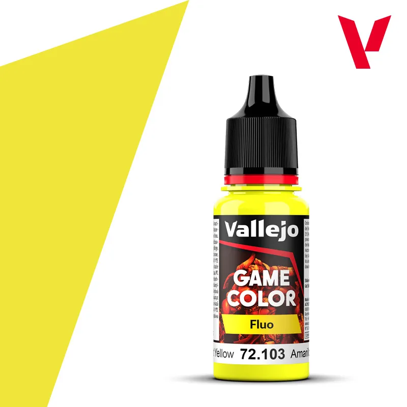 Game Color Fluo : Fluorescent Yellow 72.103