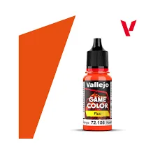 Game Color Fluo : Fluorescent Orange 72.156