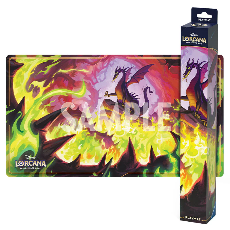 Disney Lorcana : Tapis Playmat Maléfique Dragon