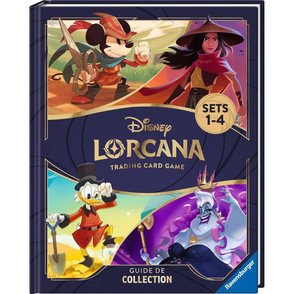 Disney Lorcana : Guide de collection set 1 à 4 FR