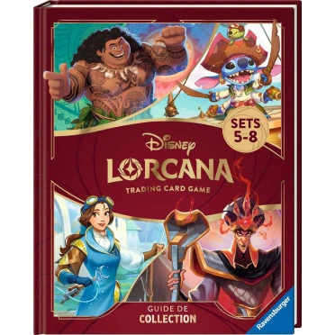 Disney Lorcana : Guide de collection set 5 à 8 FR