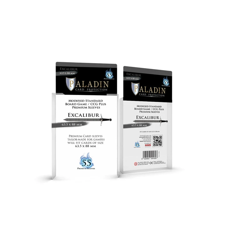 Paladin Sleeves - Excalibur Premium Standard 63.5x88mm