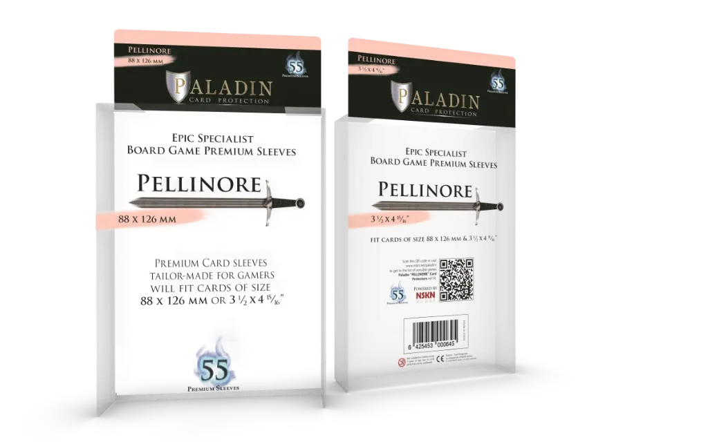 Paladin Sleeves - Pellinore Premium Epic Specialist 88x126mm