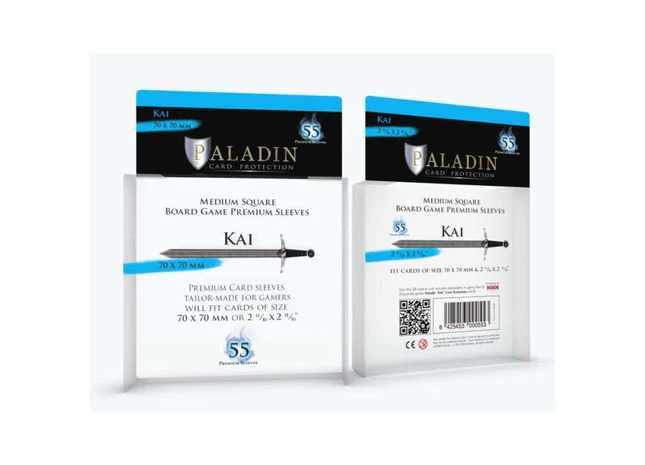 Paladin Sleeves - Kai Premium Square 70x70mm