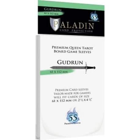 Paladin Sleeves - Gudrun Premium Queen Tarot 61x112mm