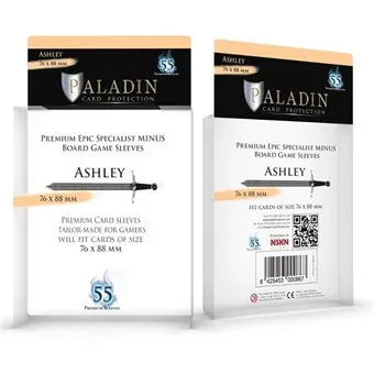 Paladin Sleeves - Ashley Premium Epic Specialist Minus 76x88mm