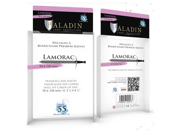 Paladin Sleeves -Lamorac Premium Specialist A 70x110mm