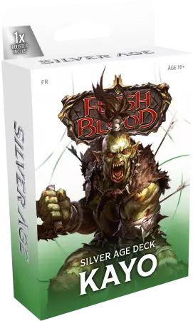 FAB Flesh and Blood : Silver Age Chap. 1 decks FR : Kayo