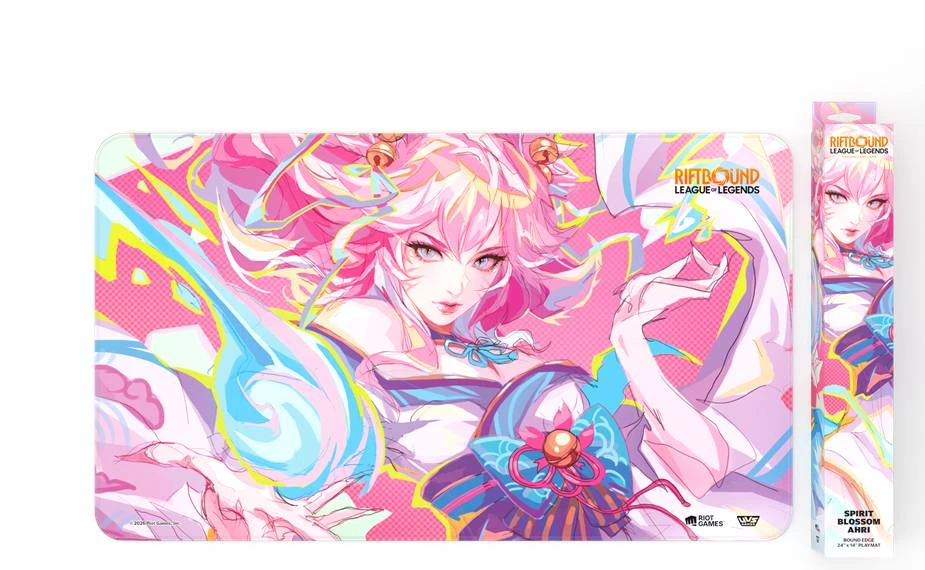 Riftbound : League of Legends TCG - Spiritforged Playmat : Spirit Blossom Ahri