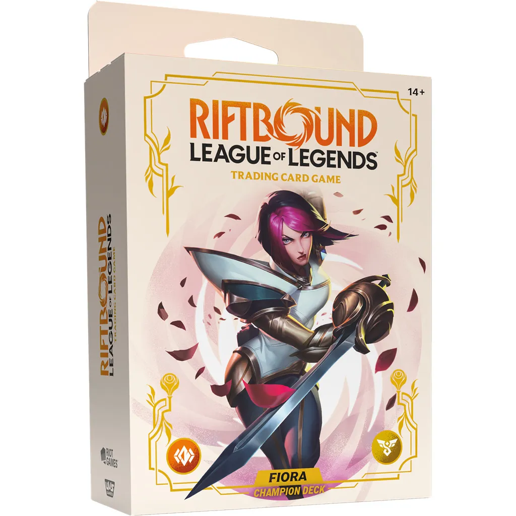 Riftbound : League of Legends TCG - Spiritforged Champion Deck - Fiora EN