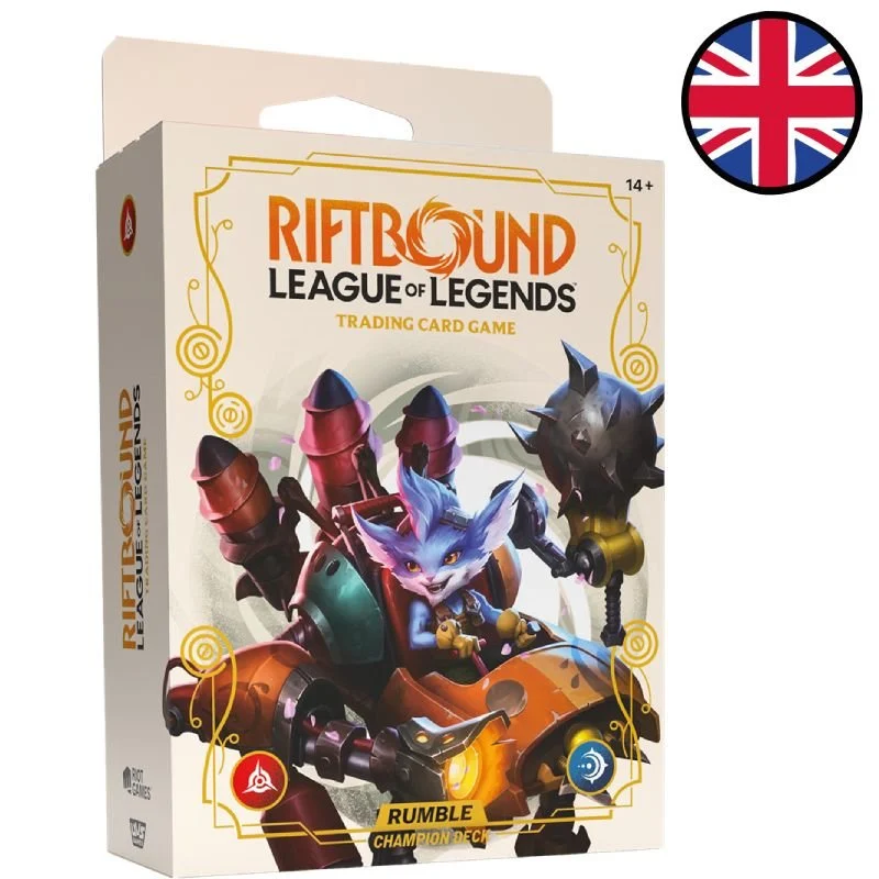 Riftbound : League of Legends TCG - Spiritforged Champion Deck - Rumble EN