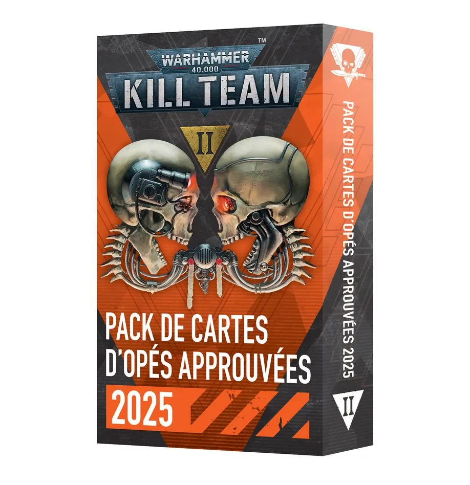 Kill Team - Pack de Cartes d'Opé Approuvées 2025 102-63
