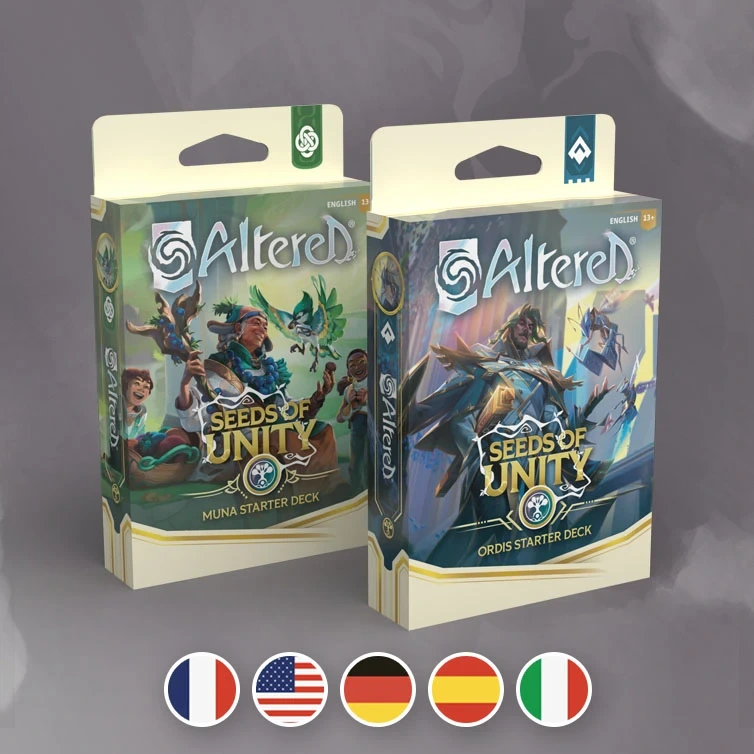 Pack de 2 Decks de démarrage Altered : Seeds of Unity