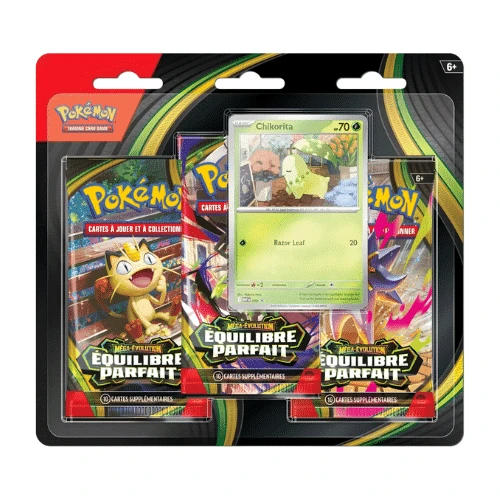 Pokemon ME03 : pack 3 boosters tripack Germignon