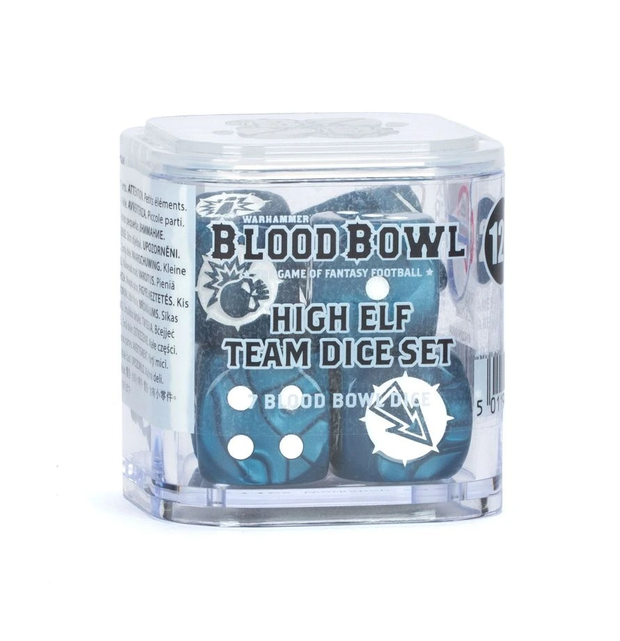 Blood Bowl : High Elf Team Dice Set