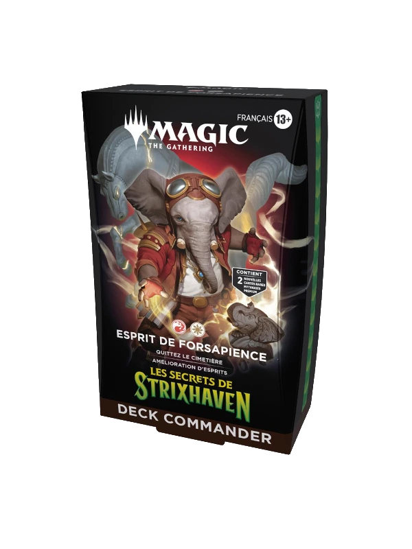 MTG : Secrets Strixhaven Deck Commander : Esprit de Forsapience FR