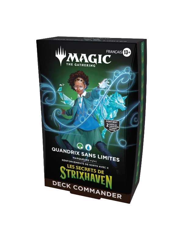 MTG : Secrets Strixhaven Deck Commander : Quandrix sans limites FR