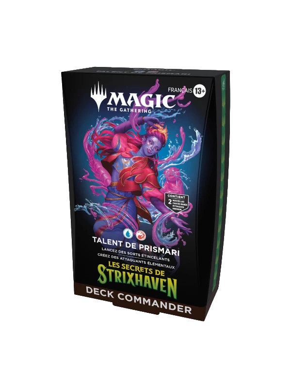 MTG : Secrets Strixhaven Deck Commander : Talent de Prismari FR